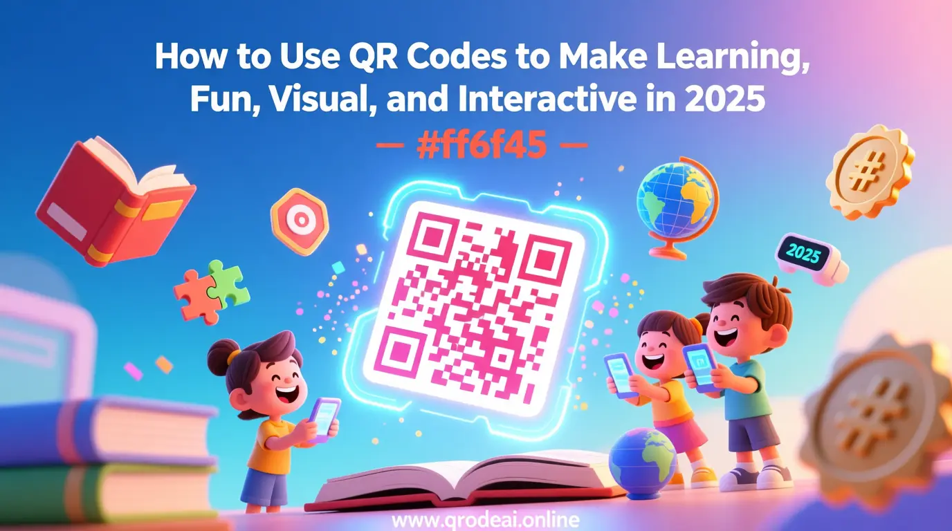 How to Use QR Codes to Make Learning Fun, Visual, and Interactive in 2025