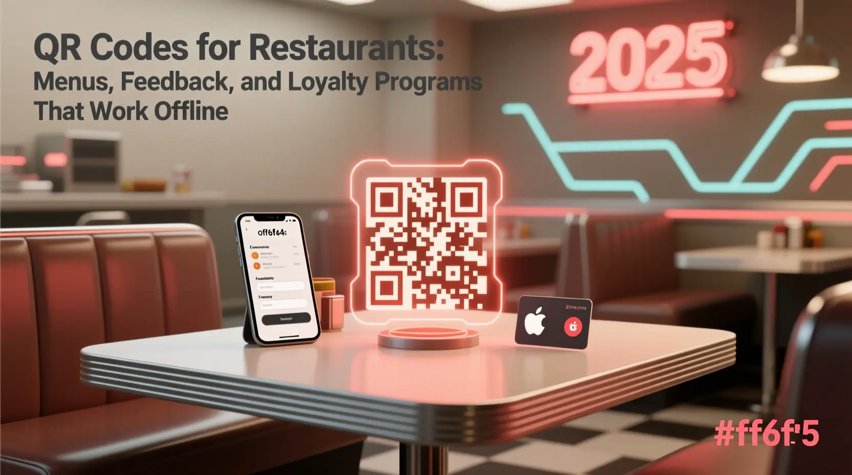 QR Codes for Restaurants: Menus, Feedback, and Loyalty Programs That Work Offline