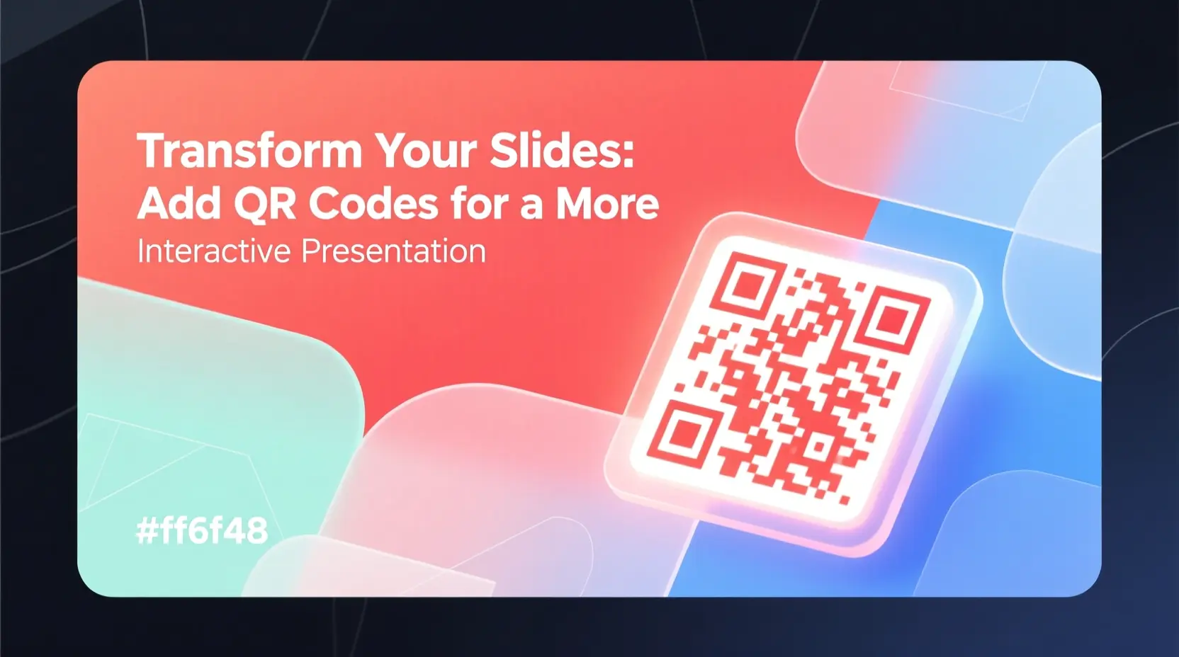 Transform Your Slides: Add QR Codes for a More Interactive Presentation