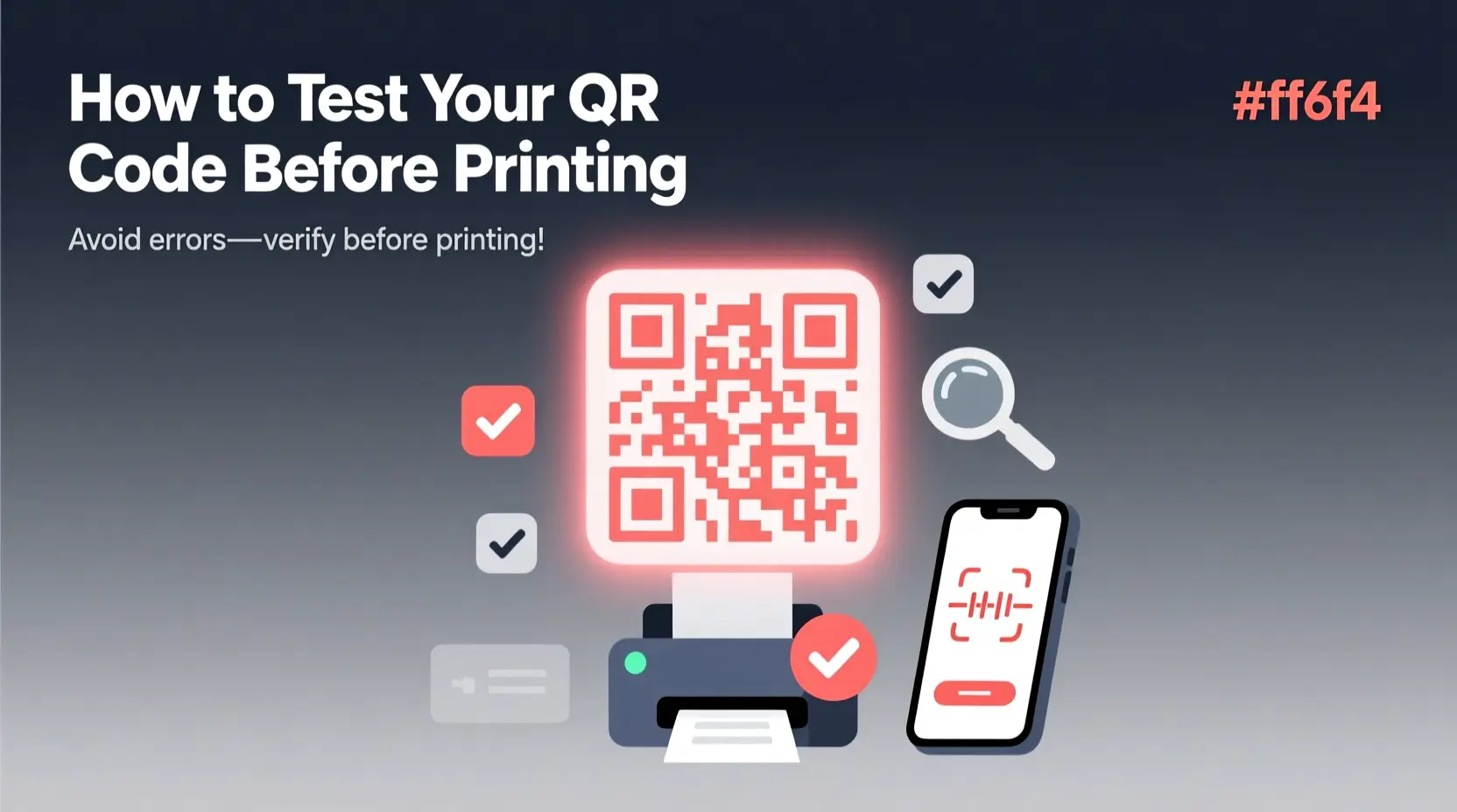 How to Test Your QR Code Before Printing (And Why It’s Essential)